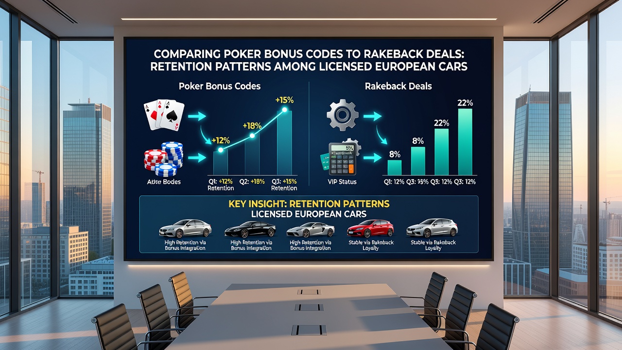 Grafik mit Bindungskurven für europäische Poker-Spieler unter verschiedenen Anreizsystemen