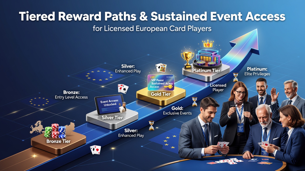 Gestaffelte Belohnungssysteme auf europäischen Poker-Plattformen